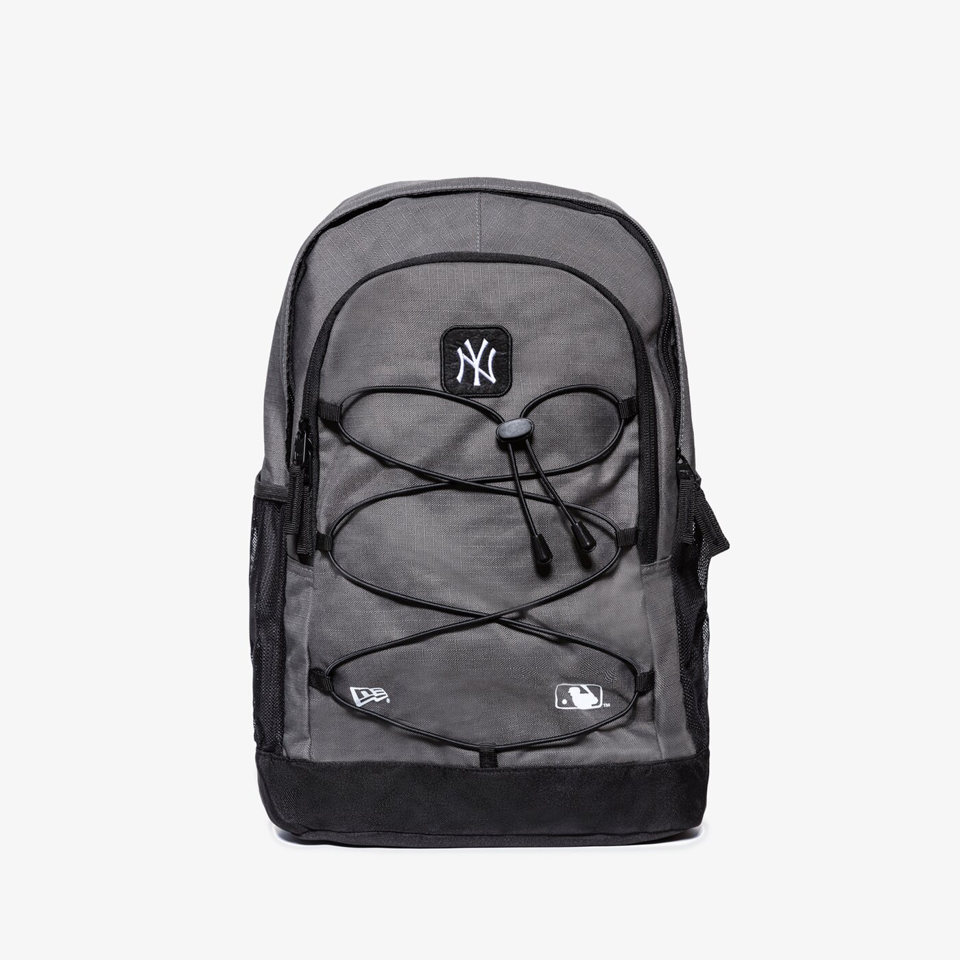 Детска раница NEW ERA РАНИЦА BUNGEE BAG NYY GRH NEW ERA GRHWHI 60240073 цвят сив