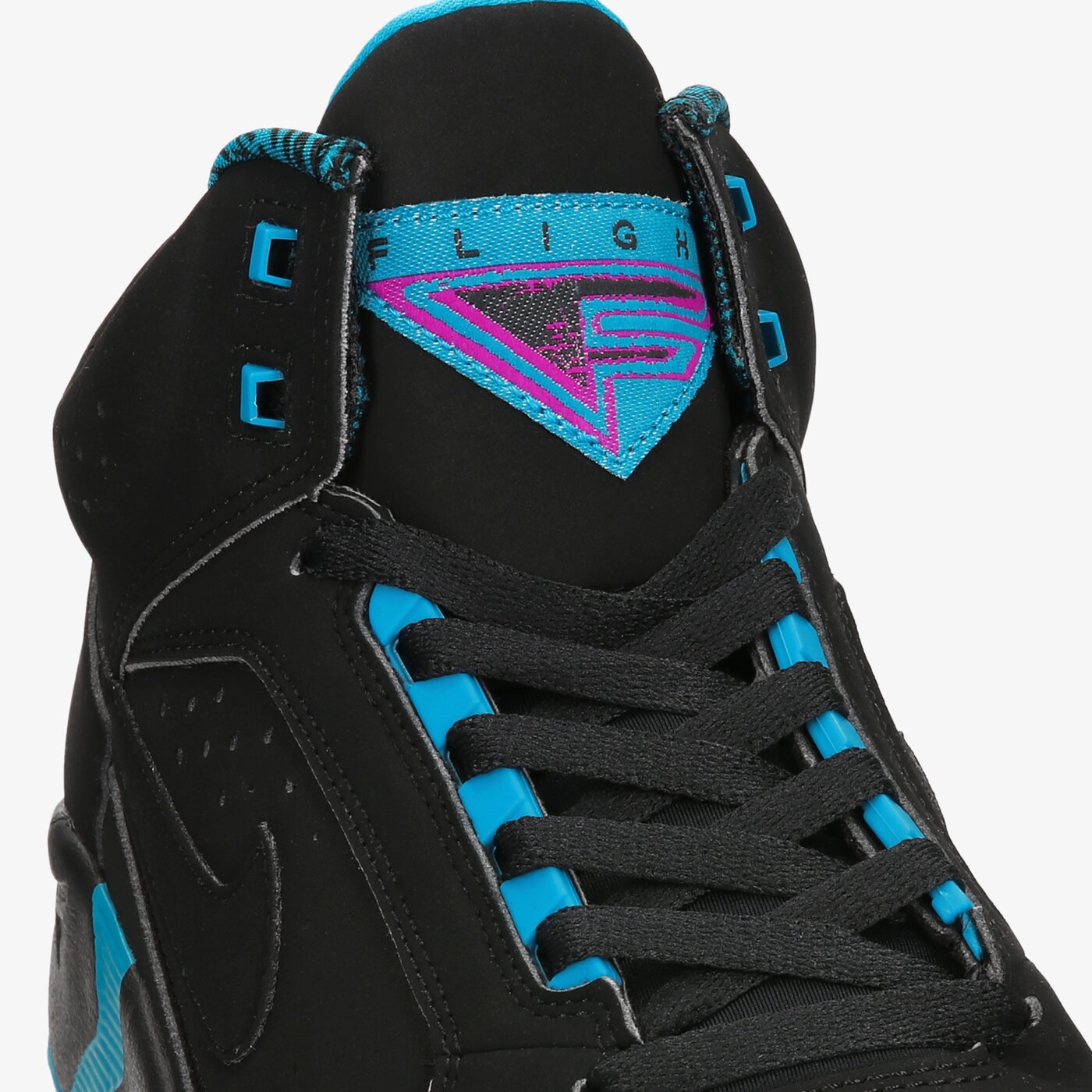 Мъжки маратонки NIKE AIR FLIGHT LITE MID dq7687-002 цвят черен