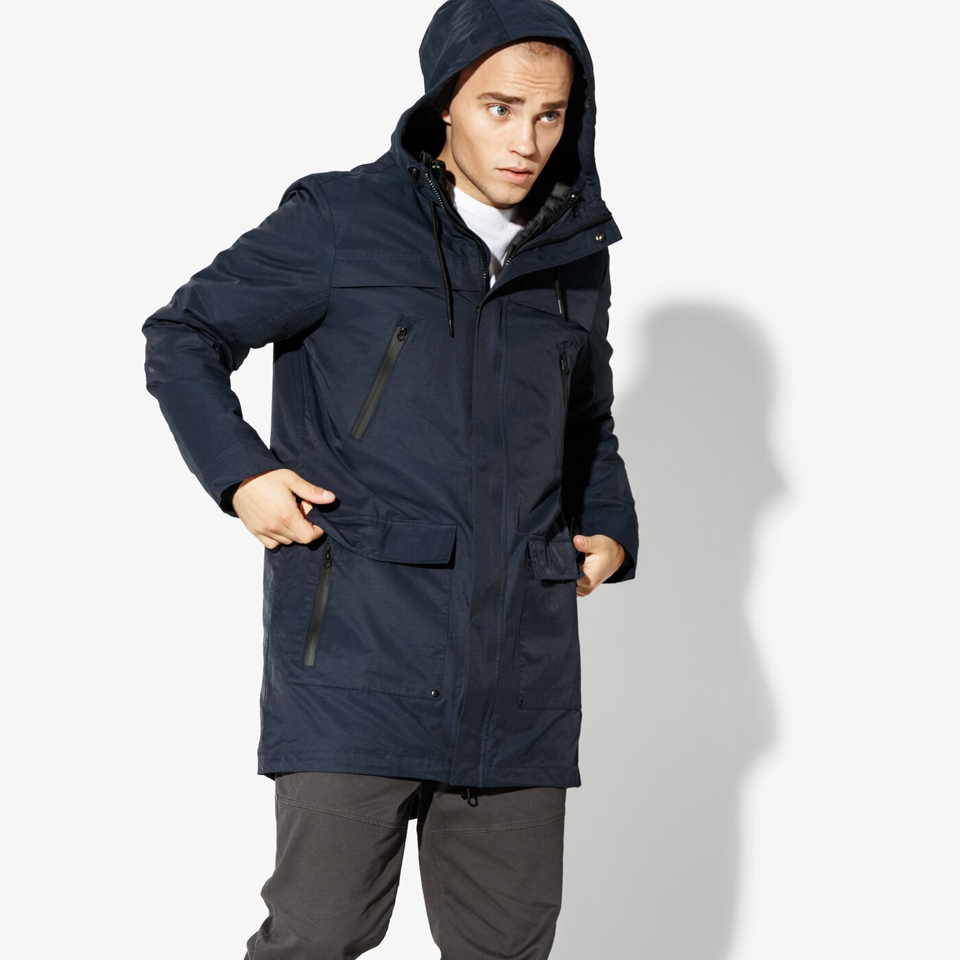 Мъжко зимно яке CONFRONT ЯКЕ SPINEL cf38kum29001 цвят тъмносин