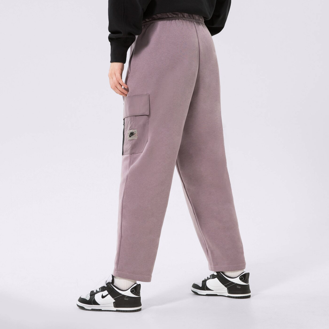 Дамски панталони NIKE ПАНТАЛОНИ W NSW CARGO FLC PANT SU dx2323-531 цвят виолетов