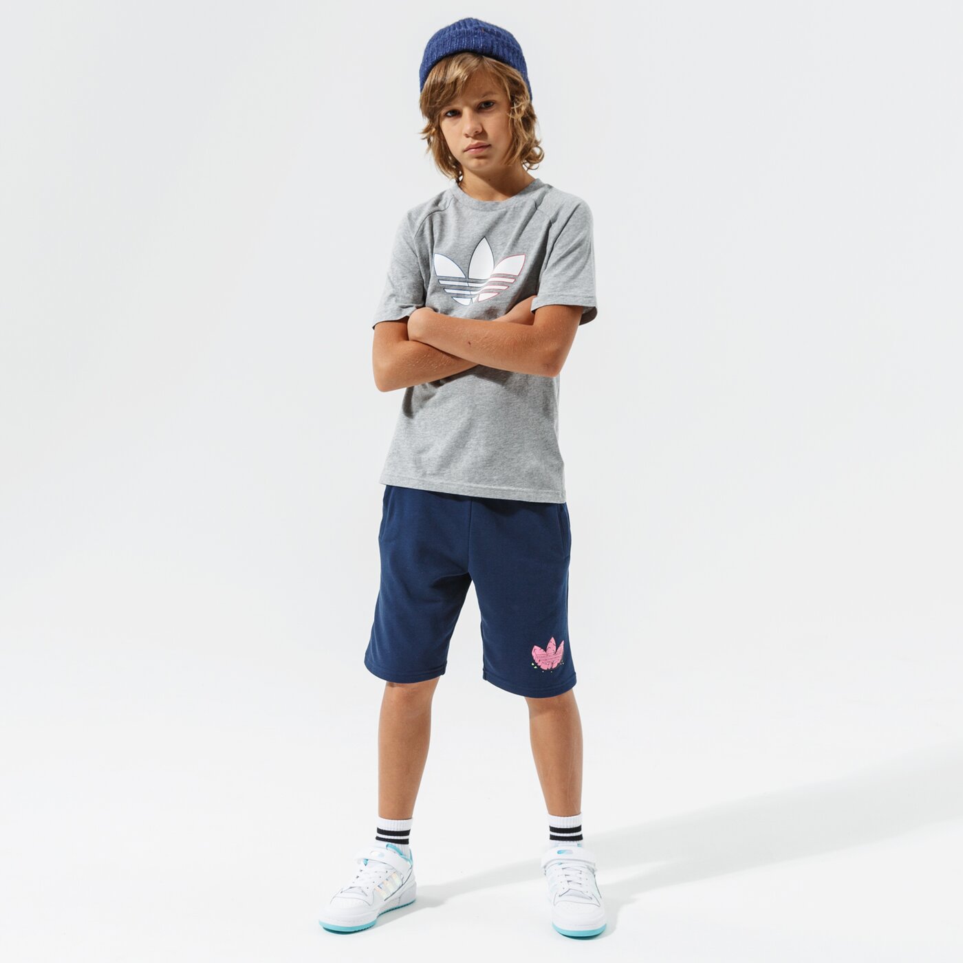 Детска тениска ADIDAS ТЕНИСКА TEE MM gn7435 цвят сив