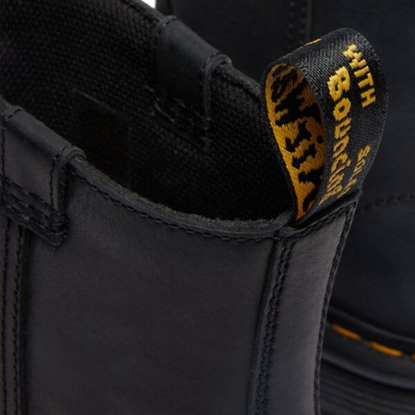 Дамски боти DR.MARTENS ZEBZAG RIGGER BOOT WARM LINED 42662001 цвят черен