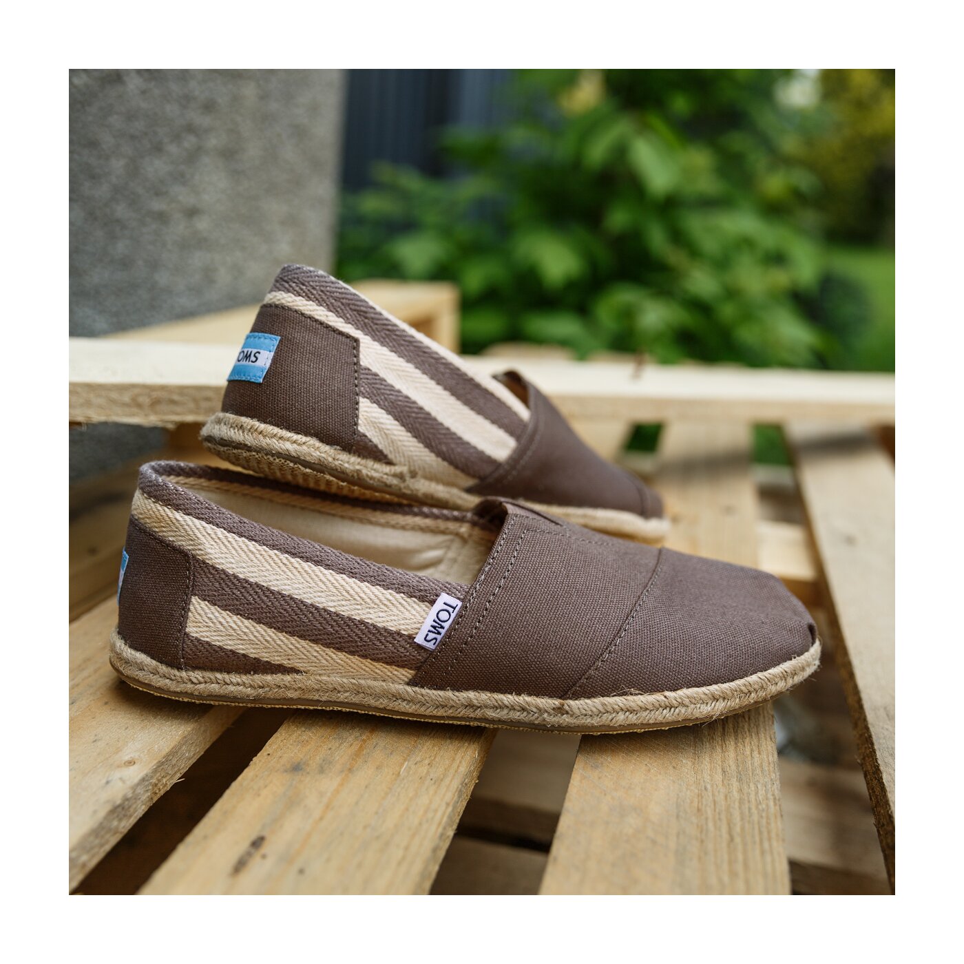 Мъжки кежуал TOMS ALPARGATA 10005416 цвят кафяв
