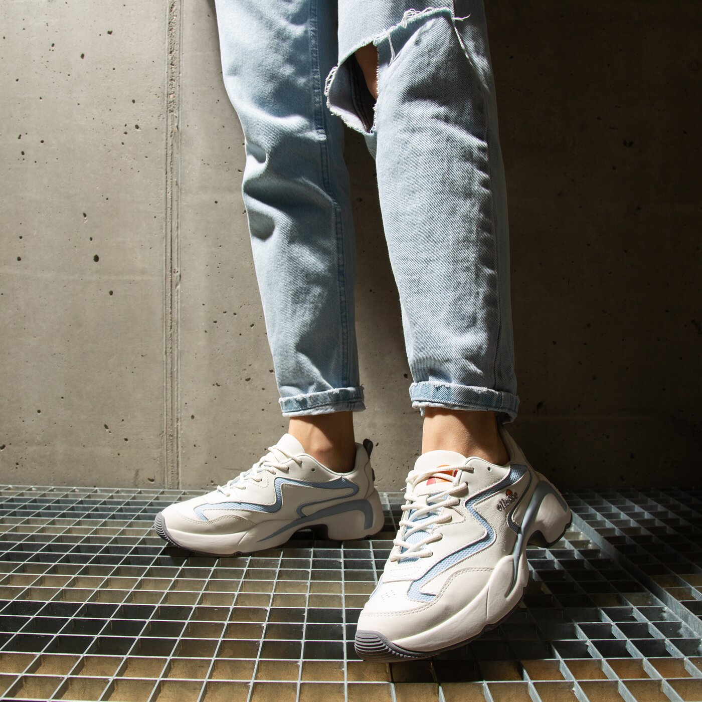 Дамски маратонки ELLESSE INDUS 613591 цвят бял