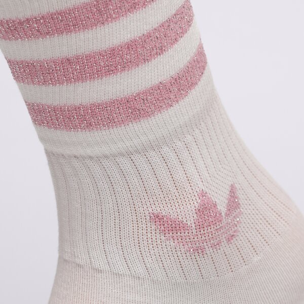 Дамски чорапи ADIDAS ЧОРАПИ MID CUT GLT SCK hk0301 цвят бял