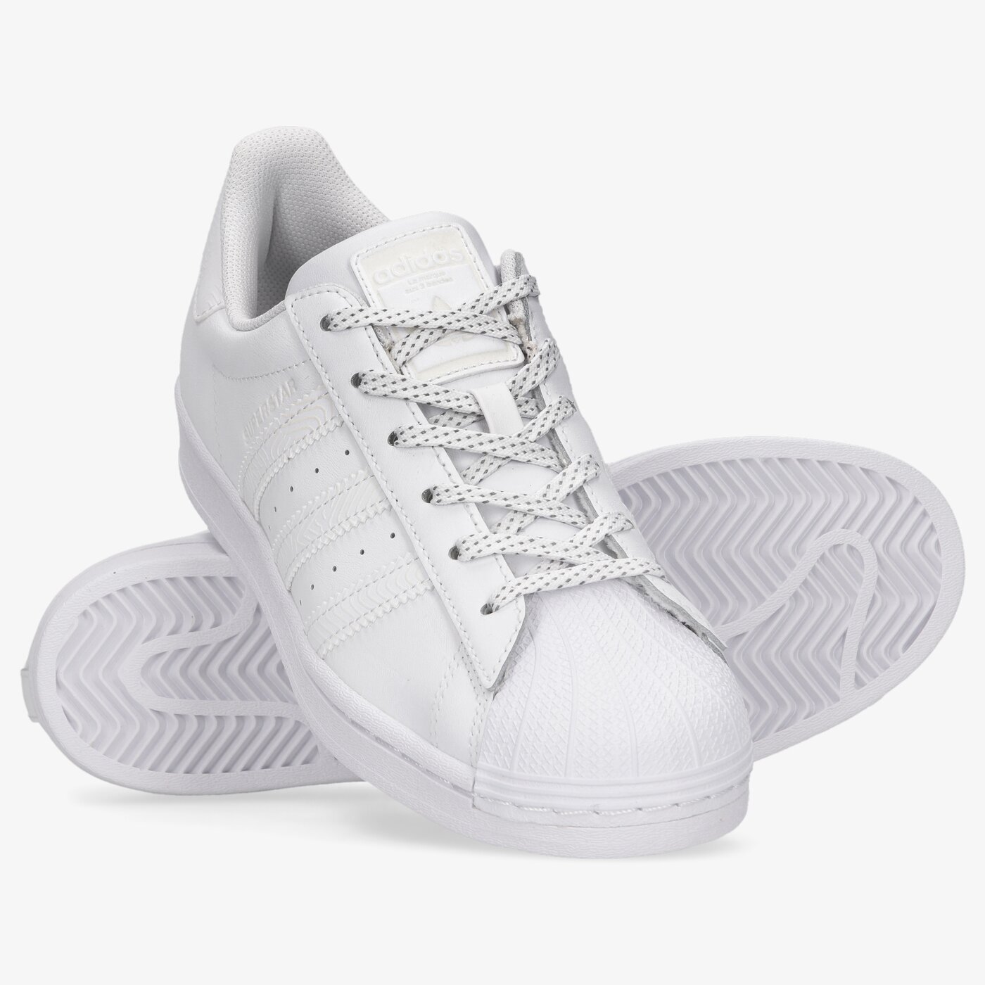 Дамски маратонки ADIDAS SUPERSTAR h00201 цвят бял