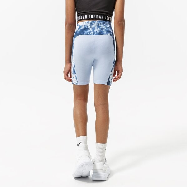  JORDAN ШОРТИ CLOUD DYE BLOCKED BIKE SHORT GIRL 45b519-c8h цвят син