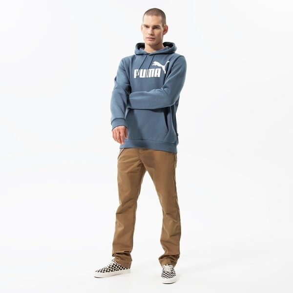 Мъжки суичър PUMA СУИТЧЪР С КАЧУЛКА ESS BIG LOGO HOODIE FL (S) 586687 10 цвят тъмносин