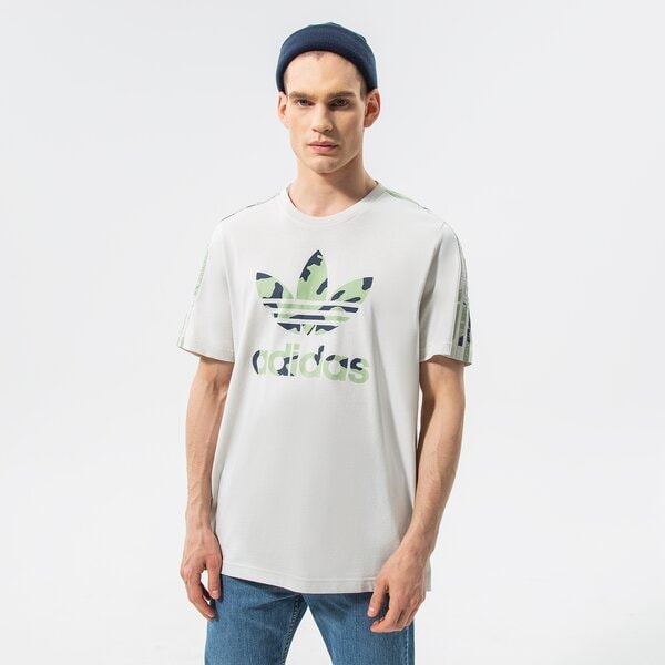 Мъжка тениска ADIDAS ТЕНИСКА CAMO INFILL TEE hf4889 цвят бежов