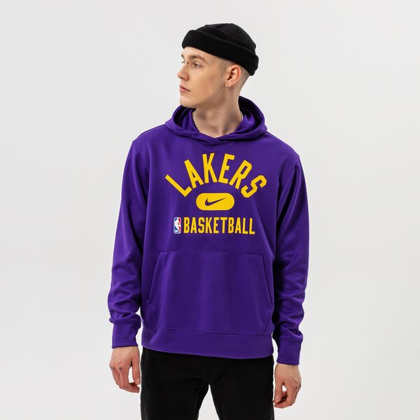 Мъжки суичър NIKE СУИТЧЪР С КАЧУЛКА LAL M NK DF SPOTLIGHT PO HD NBA db0904-504 цвят виолетов