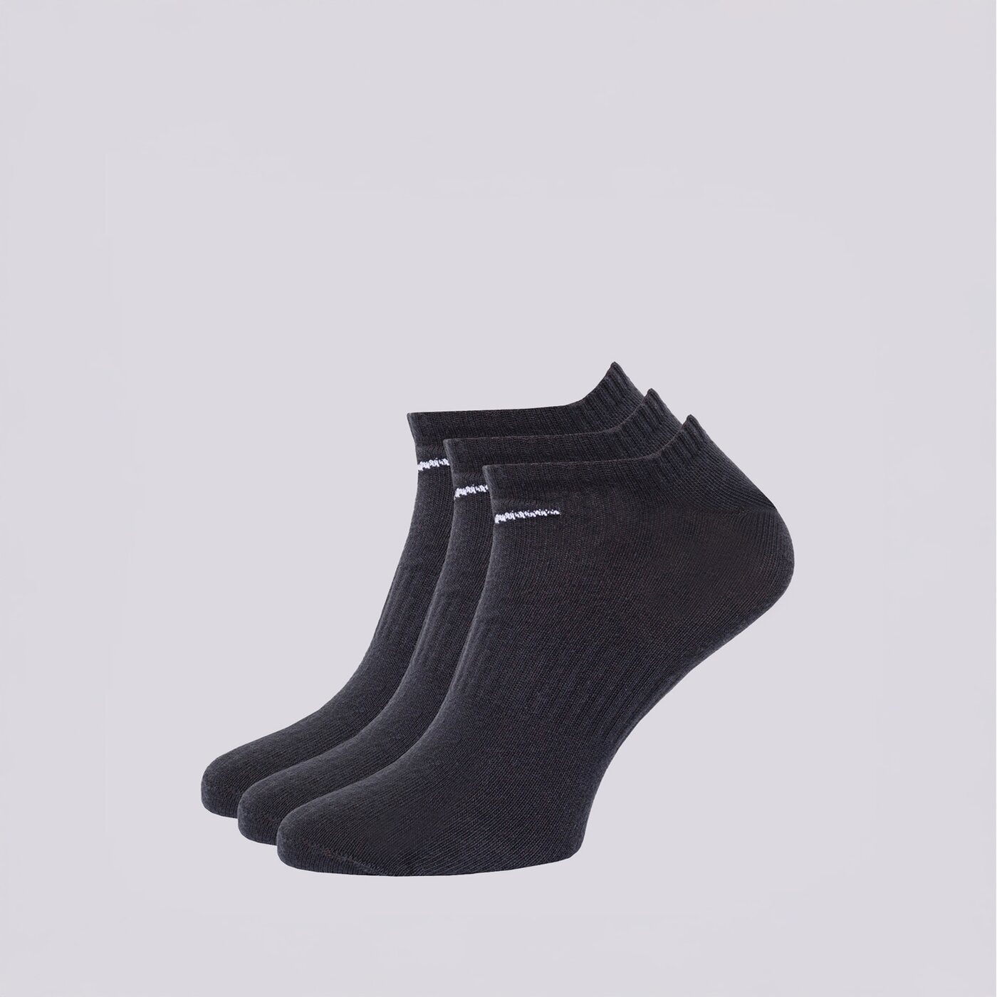 Дамски чорапи NIKE 3 PACK LOW SOCKS  sx7678-010 цвят черен