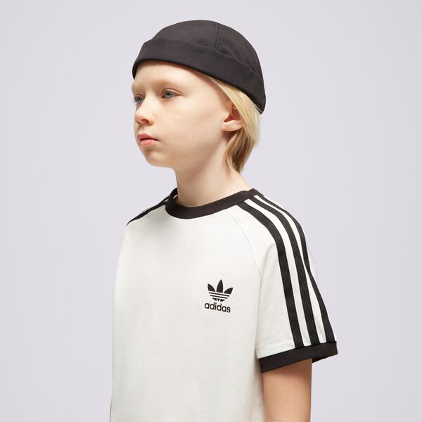 Детска тениска ADIDAS ТЕНИСКА 3STRIPES TEE BOY hk0265 цвят черен