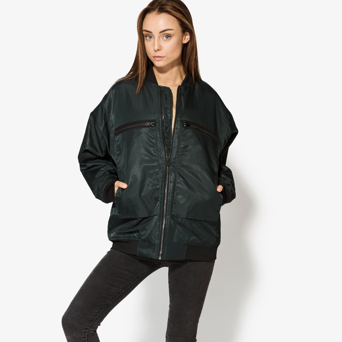 Дамско преходно яке CONFRONT ЯКЕ MUSK cf37kud02001 цвят зелен