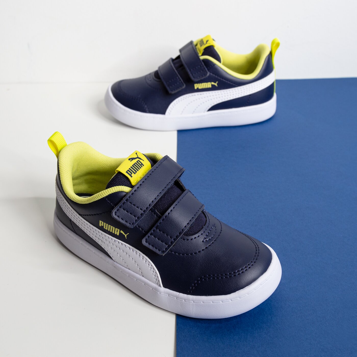 Детски маратонки PUMA COURTFLEX V2 V INF 37154422 цвят тъмносин
