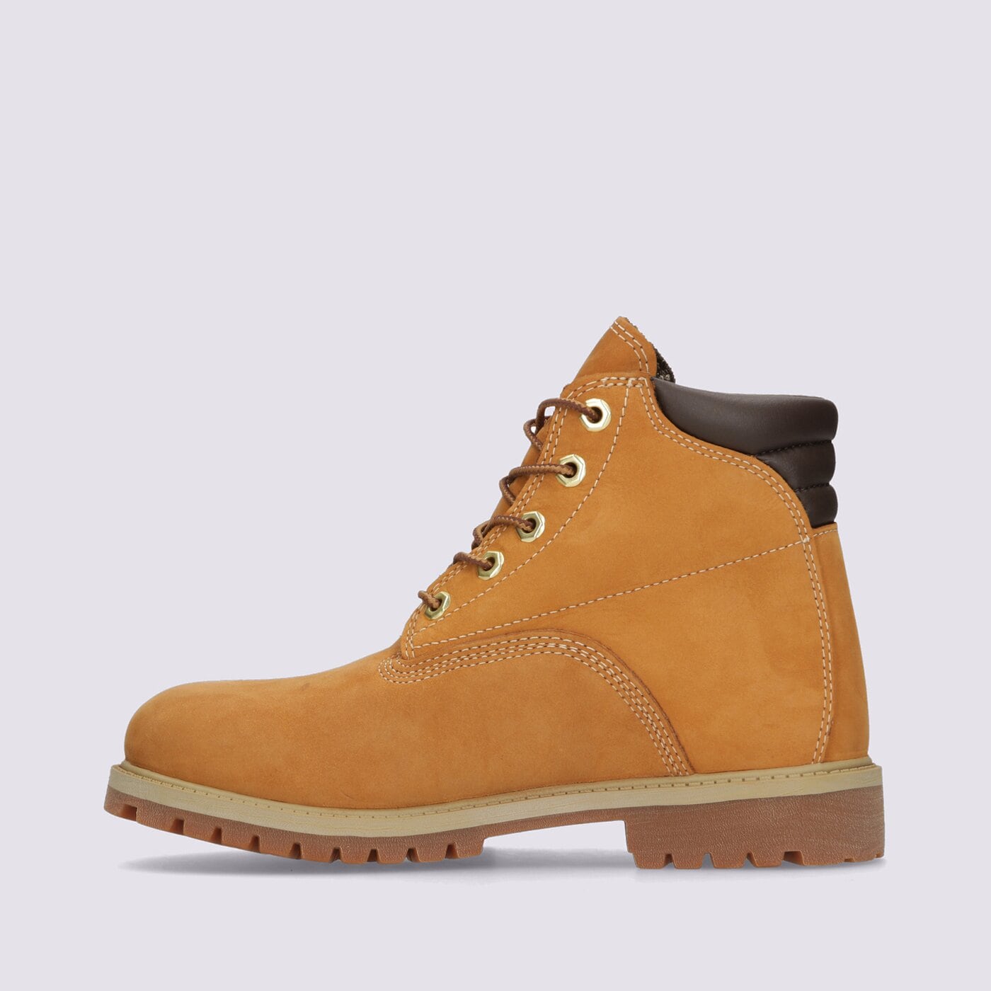 Детски боти TIMBERLAND ALBURN 6 INCH WP BOOT tb1a2fx62311 цвят жълт