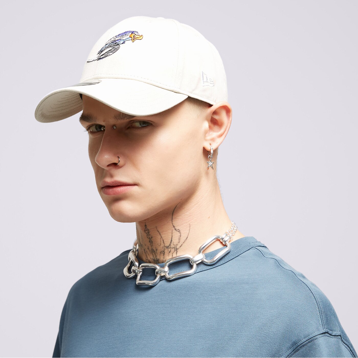 Мъжка шапка с козирка NEW ERA ШАПКА LT 940 RRUNNER ROADRUNNER 60364247 цвят бежов