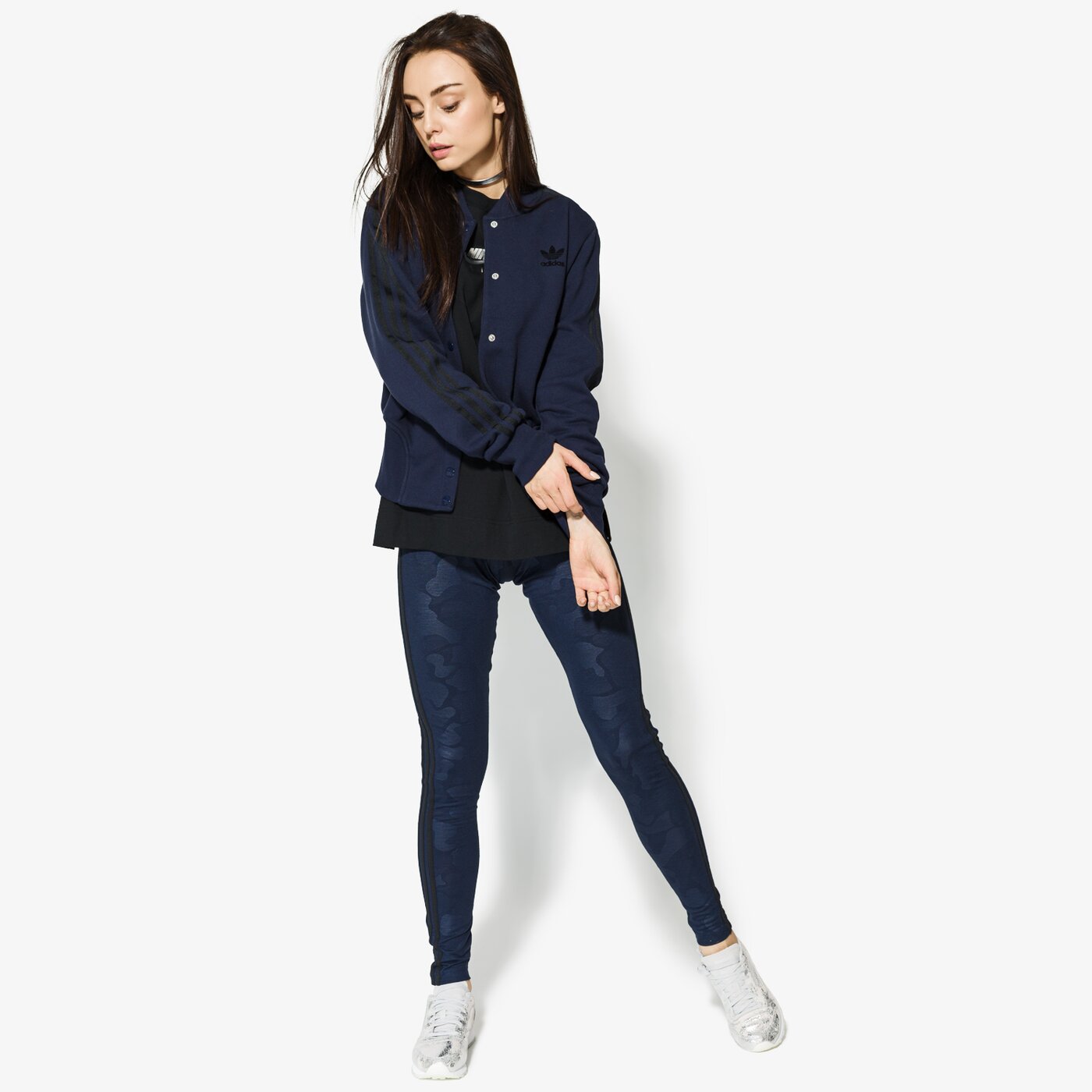 Дамско зимно яке ADIDAS ЯКЕ COLLEGIATE TT bs4314 цвят тъмносин