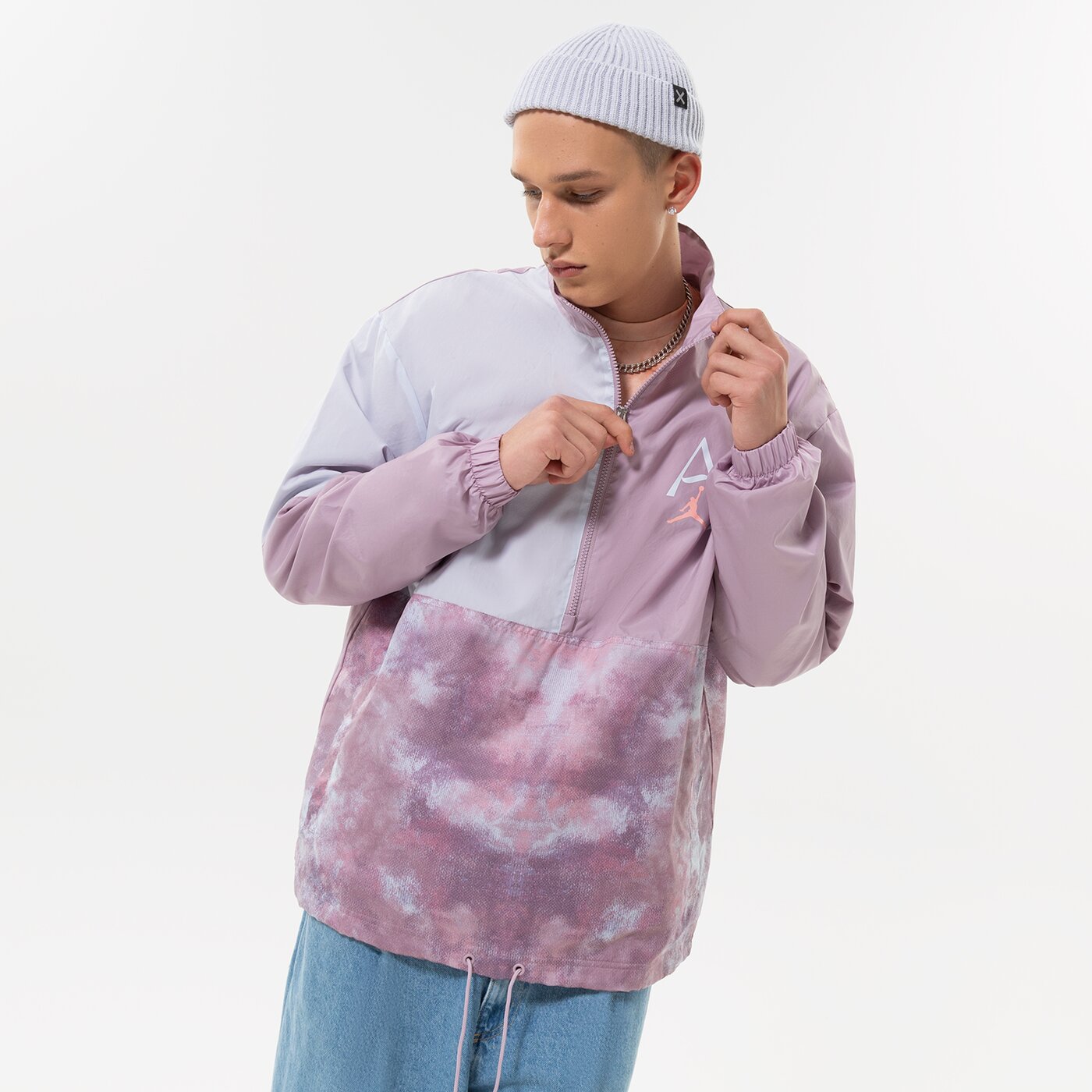 Мъжко преходно яке JORDAN Sport DNA Jacket dm1412-501 цвят виолетов