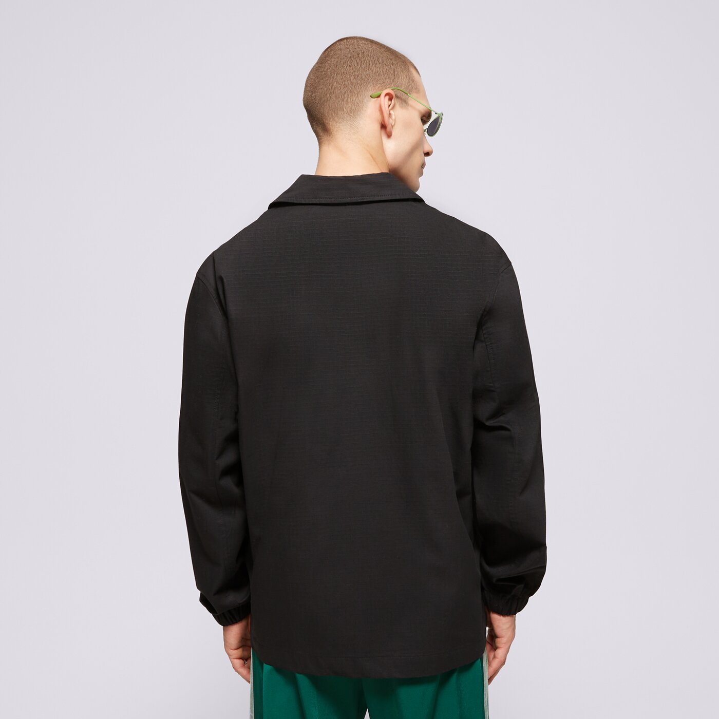 Мъжко преходно яке TIMBERLAND ЯКЕ WOVEN BADGE RIPSТОП COACH JACKET BLACK tb0a6fa90011 цвят черен