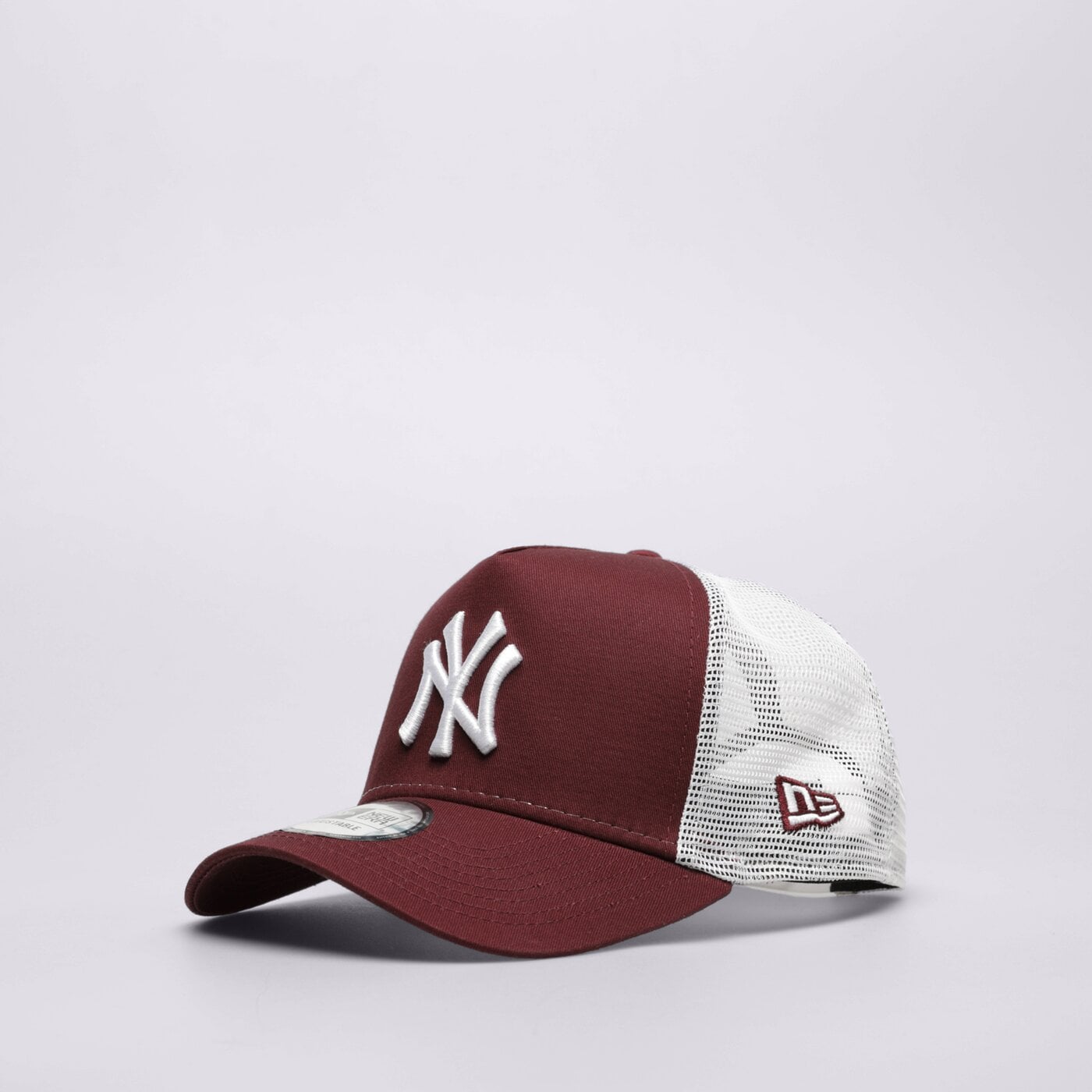 Мъжка шапка с козирка NEW ERA ШАПКА LEAGUE ESS 9FORTY TRUCKER NYY MRN NEW YORK YAN 12523895 цвят бордо