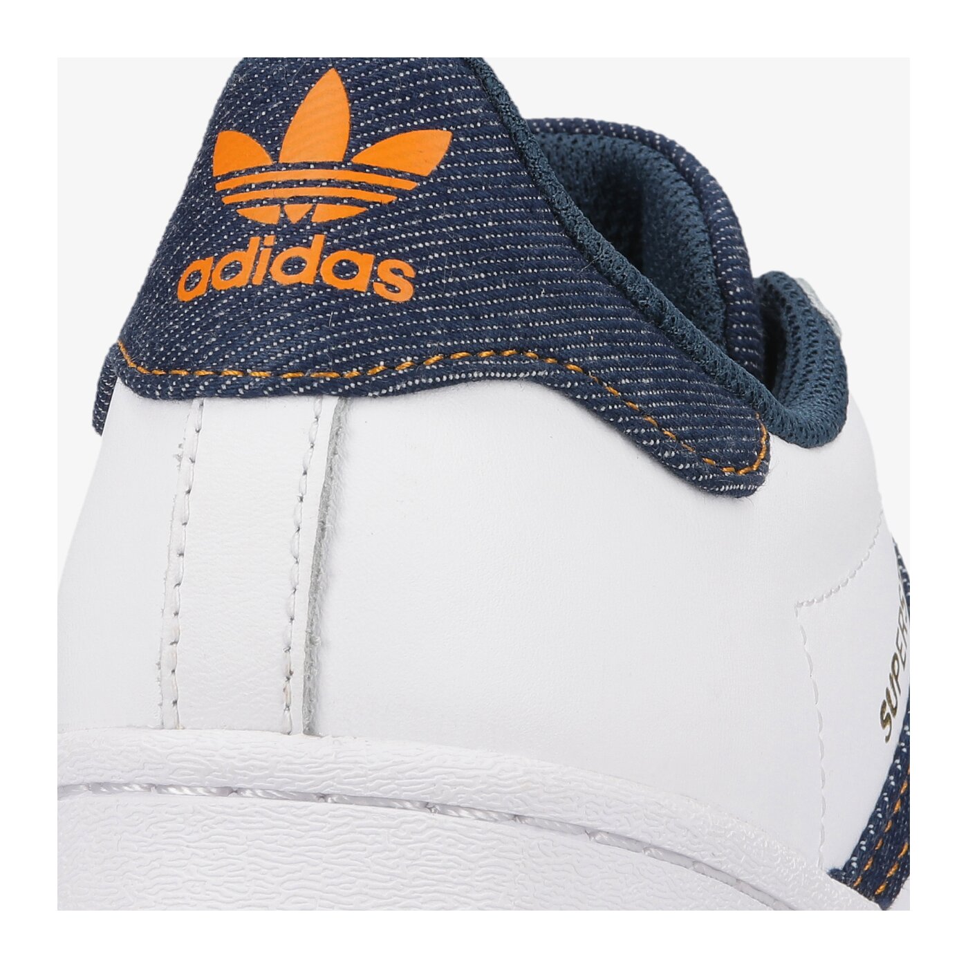 Детски маратонки ADIDAS SUPERSTARJ h04025 цвят бял