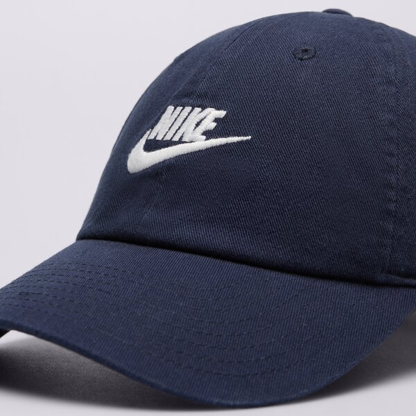 Дамска шапка с козирка NIKE ШАПКА U NK CLUB CAP U CB FUT WSH L fb5368-410 цвят тъмносин