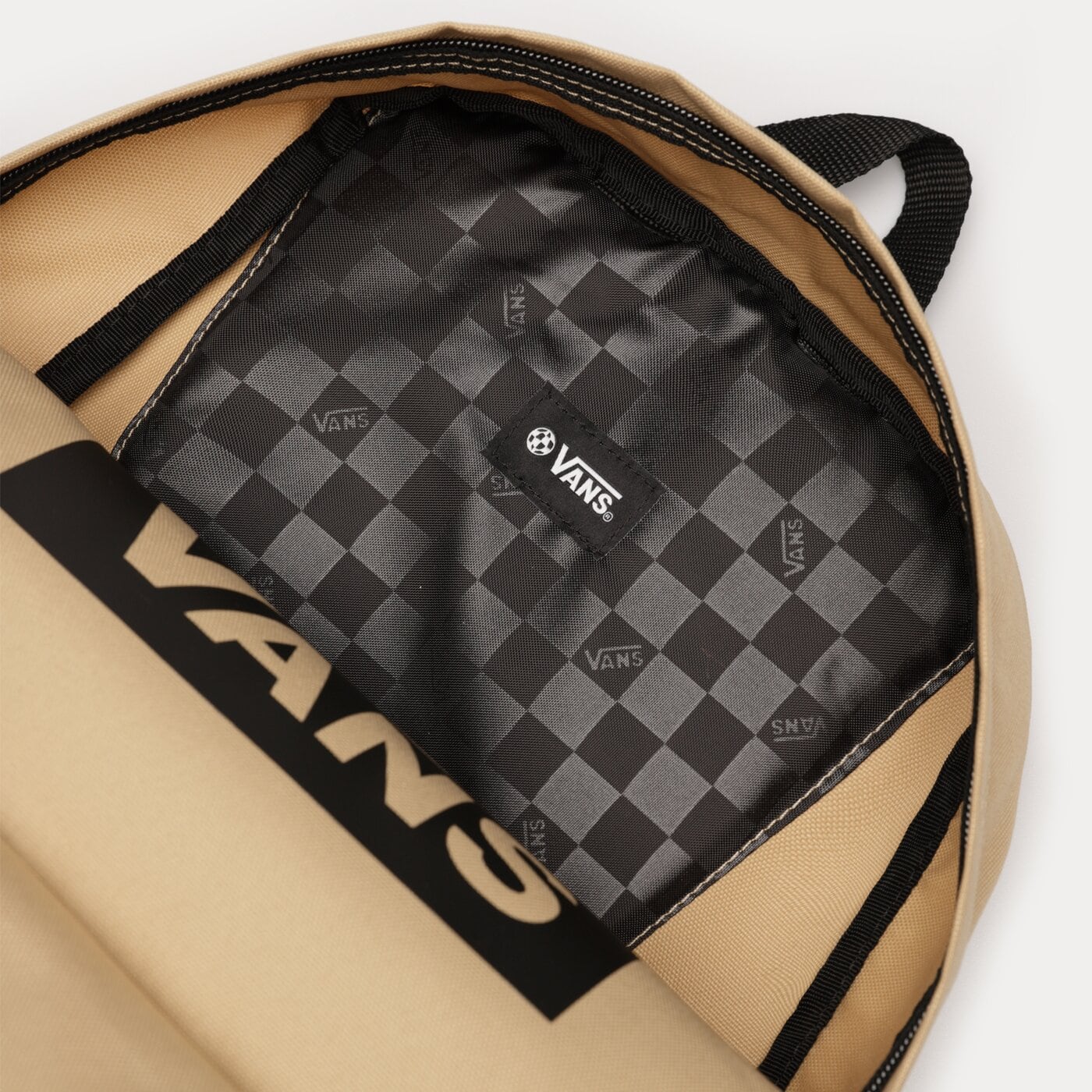 Детска раница VANS РАНИЦА OLD SKOOL BOXED BACKPACK vn0a7schyuu цвят бежов