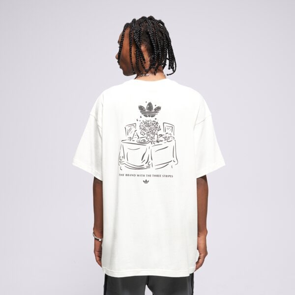 Мъжка тениска ADIDAS ТЕНИСКА SUPPER CLUB TEE hy2063 цвят бял