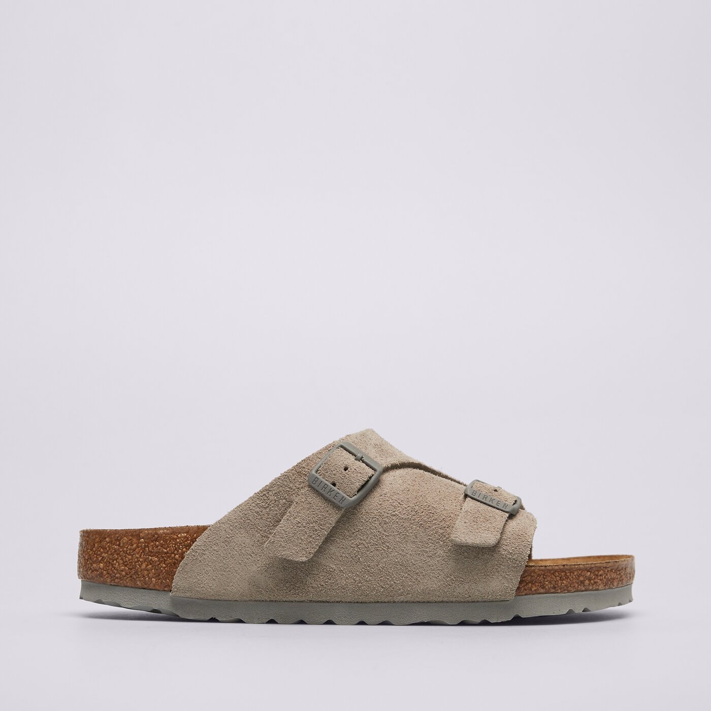 Дамски чехли и сандали BIRKENSTOCK ZÜRICH 1027659 цвят сив
