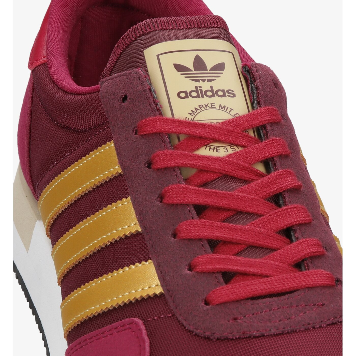 Мъжки маратонки ADIDAS USA 84 gw0577 цвят бордо