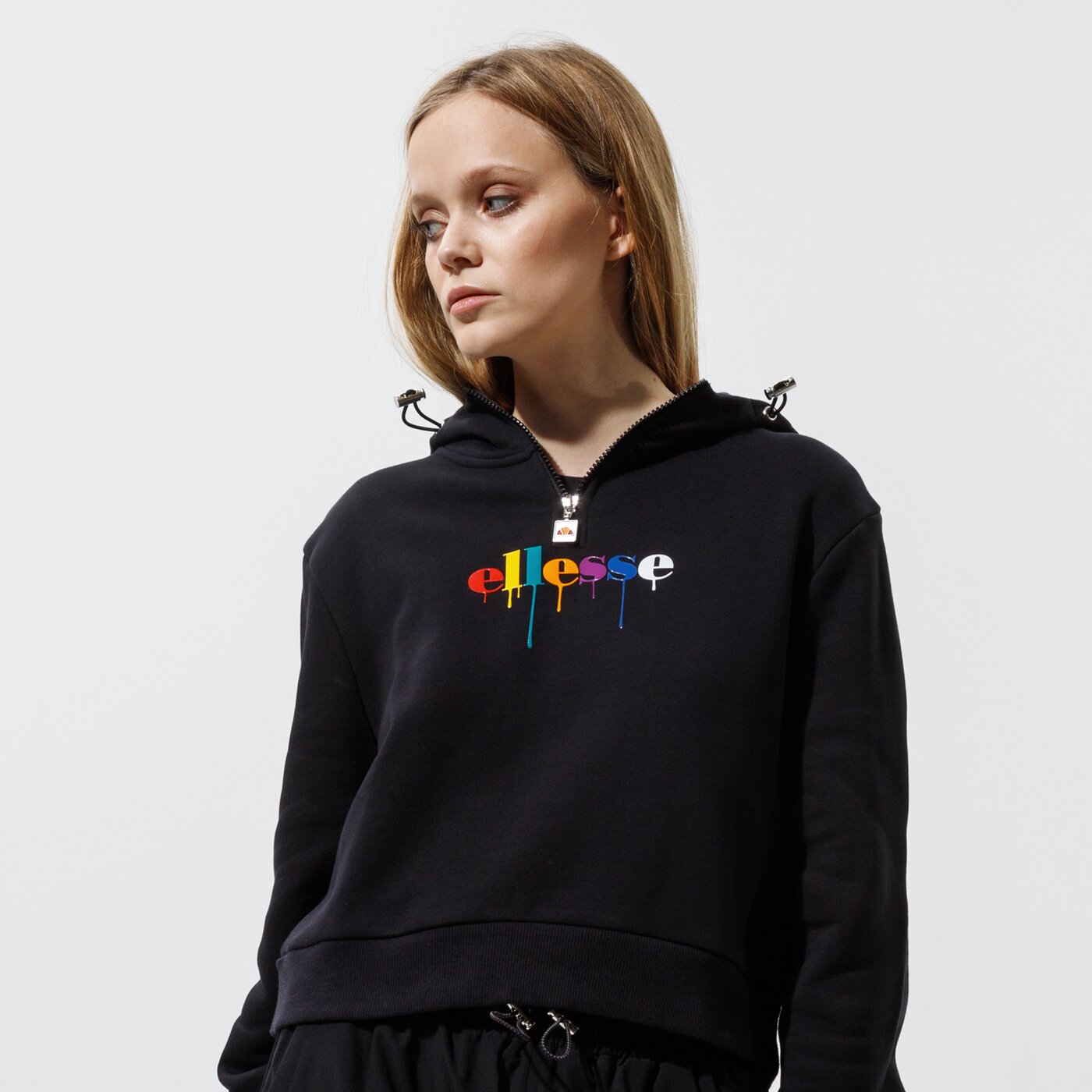 Дамски суичър ELLESSE СУИТЧЪР С КАЧУЛКА TOMA OH HOODY BLK sgi11090011 цвят черен