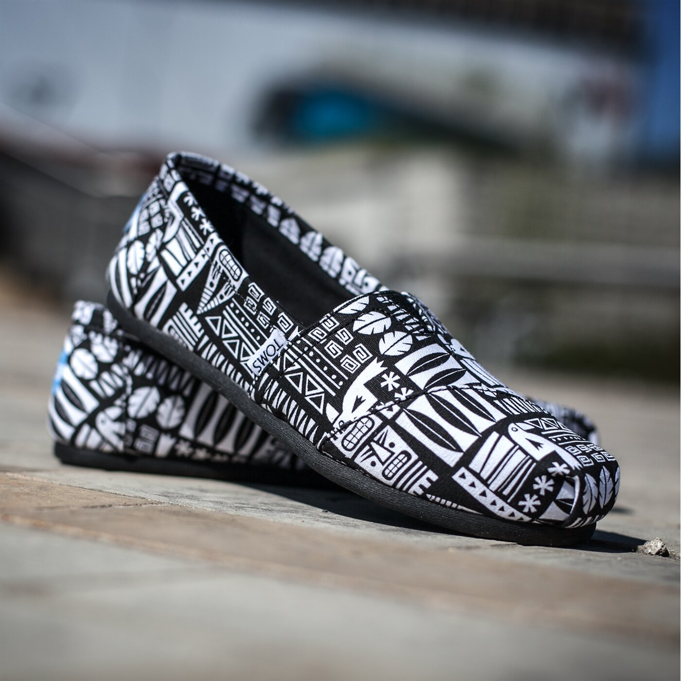 Дамски кежуал TOMS ALPARGATA 10007563 цвят черен