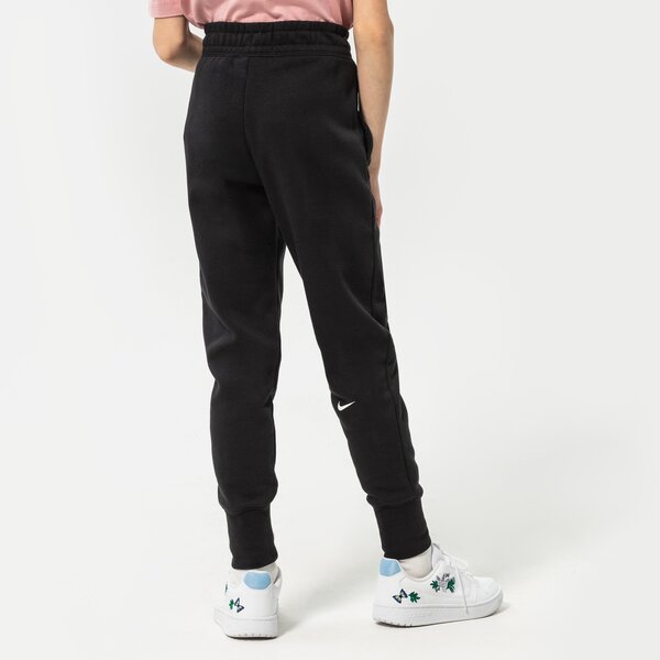 Детски панталони NIKE ПАНТАЛОНИ G NSW CLUB HW PRNT GIRL do2350-010 цвят черен