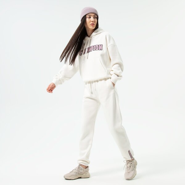Дамски суичър CHAMPION СУИТЧЪР С КАЧУЛКА HOODED SWEATSHIRT 115370ys084 цвят бял