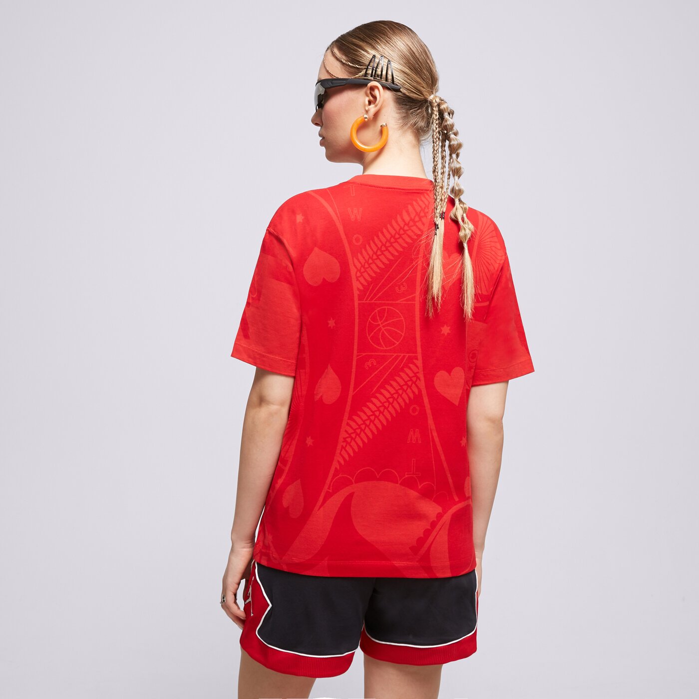 Дамска тениска JORDAN ТЕНИСКА FLIGHT BOXY ТЕНИСКА dq4591-612 цвят бордо