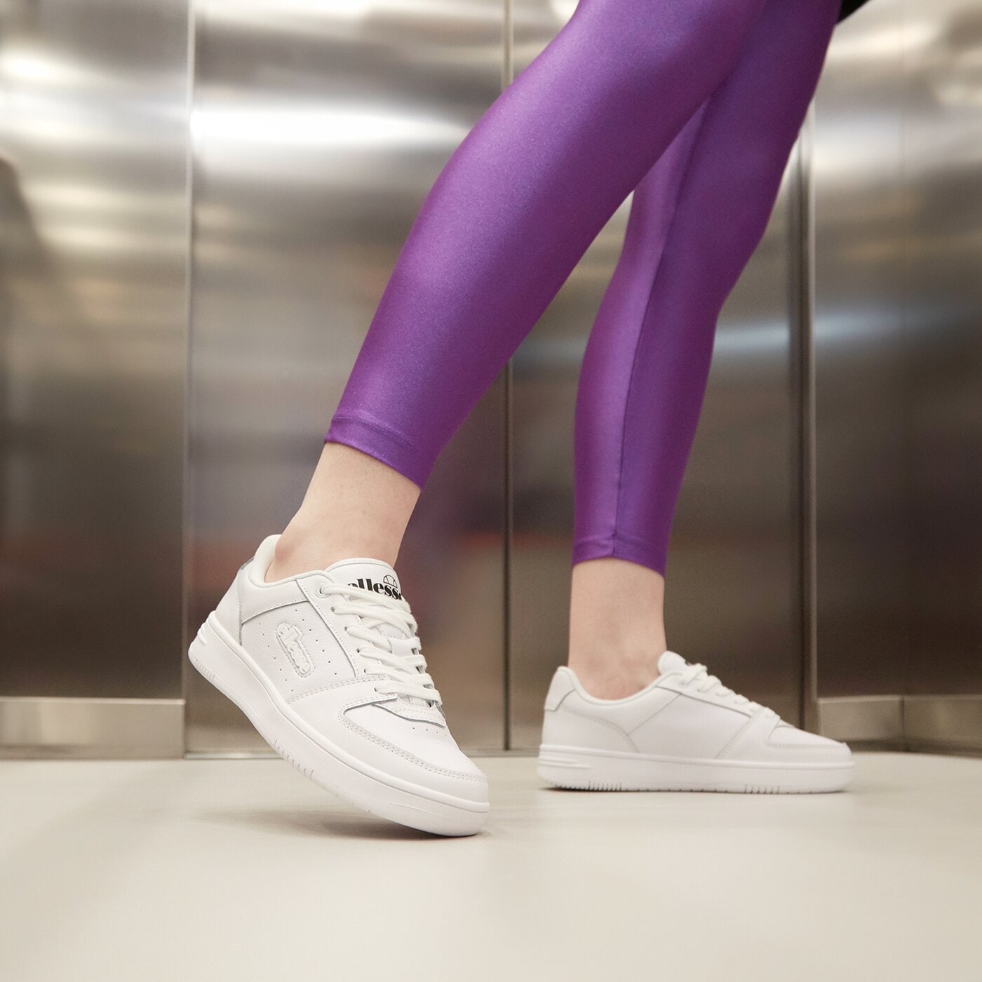 Дамски маратонки ELLESSE PANARO CUPSOLE  sgrf0560908 цвят бял