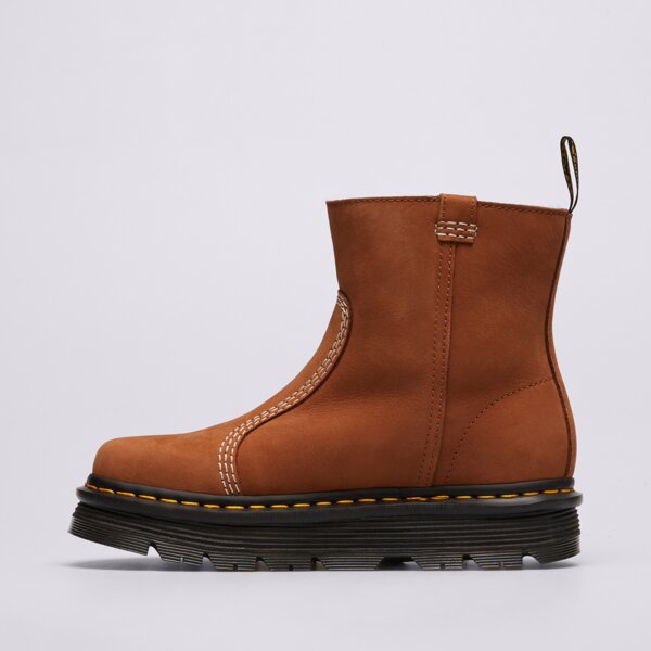 Дамски боти DR.MARTENS ZEBZAG RIGGER BOOT WARM LINED 42023200 цвят кафяв