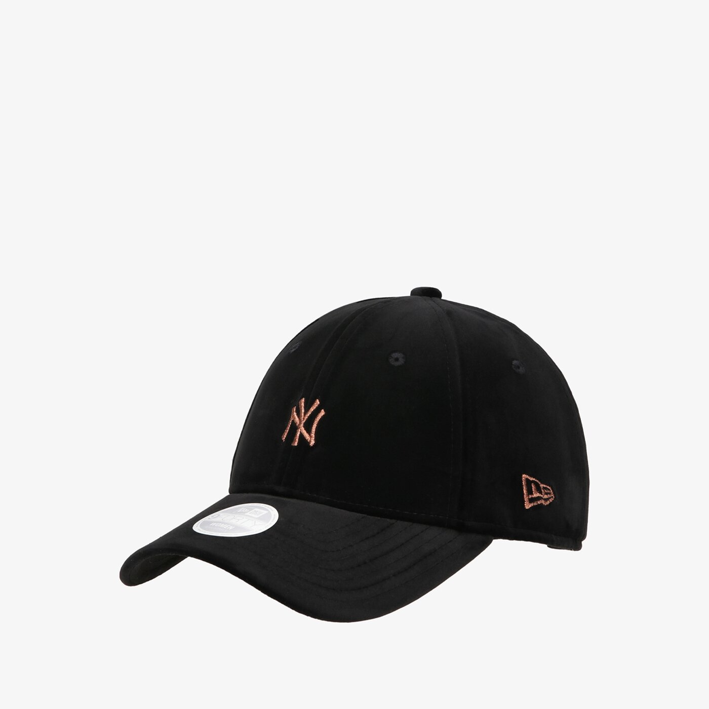 Дамска шапка с козирка NEW ERA ШАПКА WMNS MET VELOUR 940 NYY GRH NEW YORK YANKEES G 60184767 цвят черен
