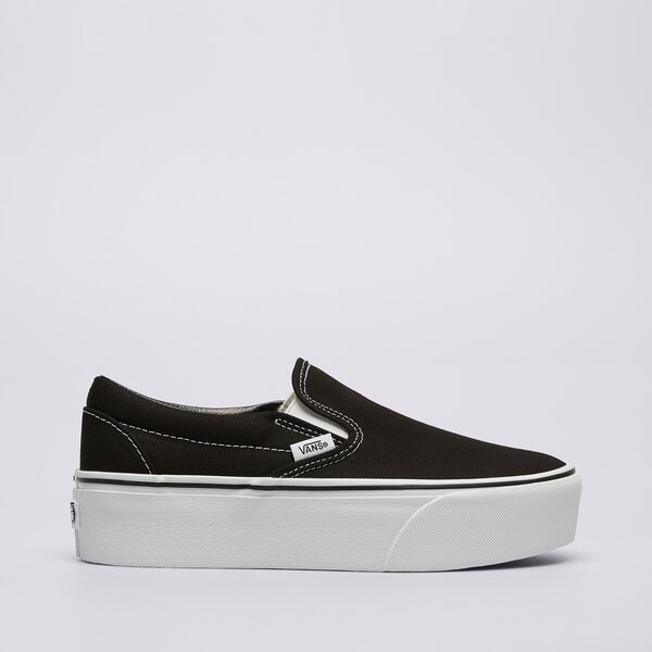 Дамски маратонки VANS UA CLASSIC SLIP-ON STACKFORM vn0a7q5rbmx1 цвят черен