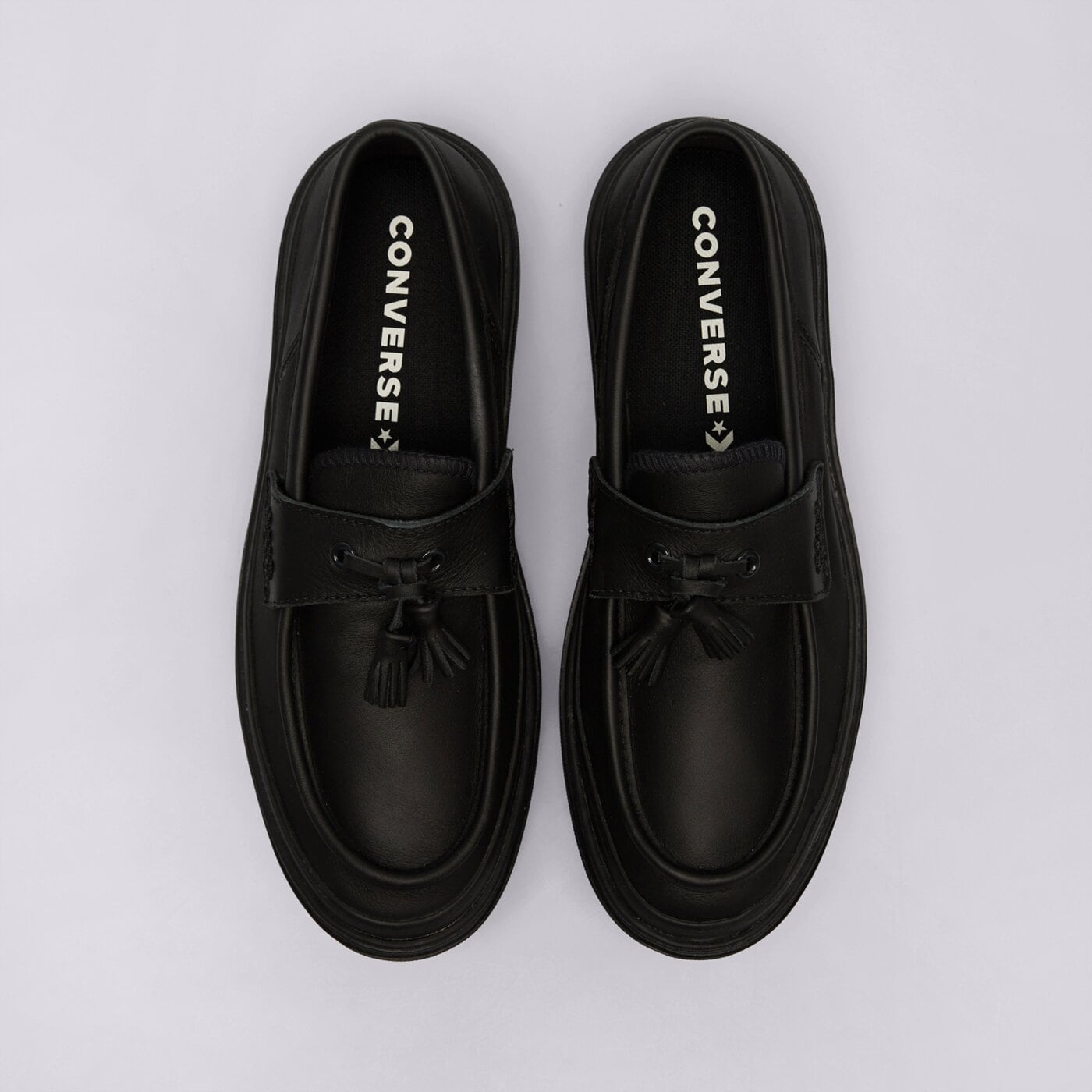 Дамски кежуал CONVERSE CHUCK TAYLOR ALL STAR LUGGED HEEL LOAFER a14707c цвят черен