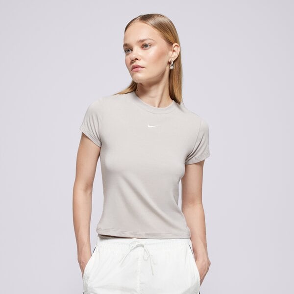 Дамска тениска NIKE ТЕНИСКА W NSW NK CHLL KNT MD CRP fv5508-009 цвят сив