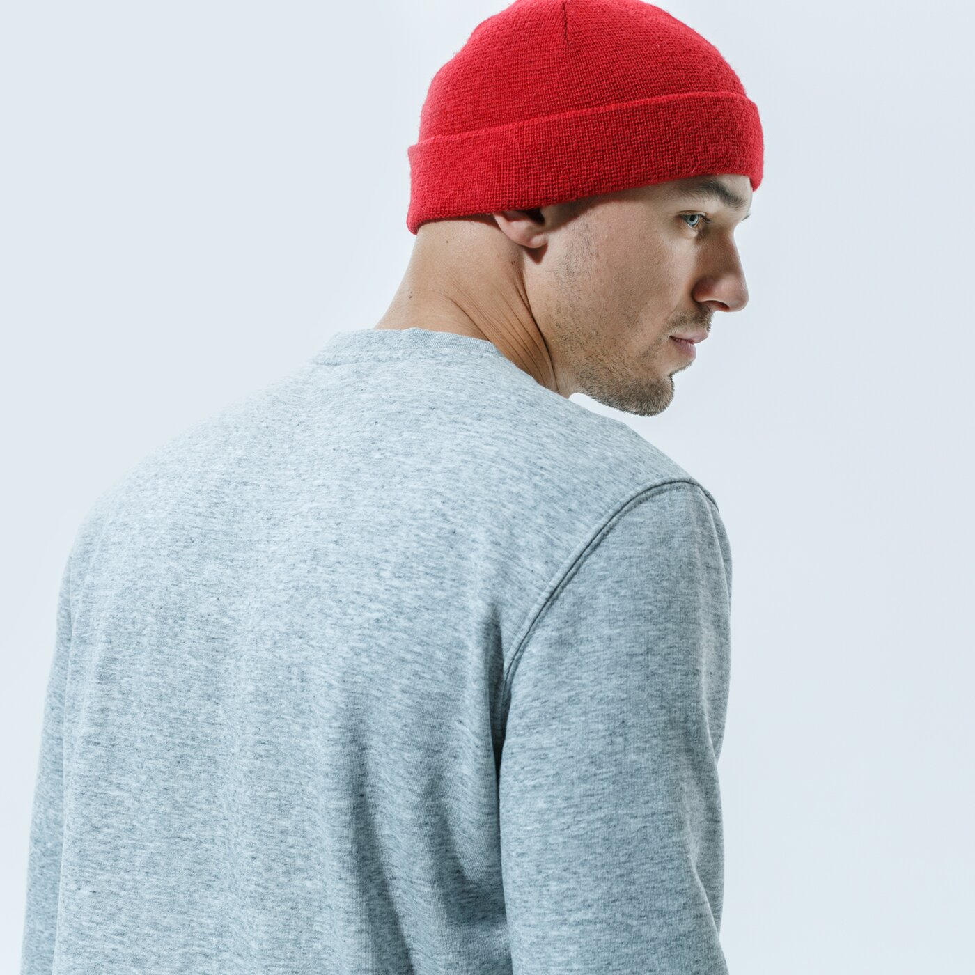 Мъжки суичър CHAMPION СУИТЧЪР CREWNECK SWEATSHIRT 214750em021 цвят сив