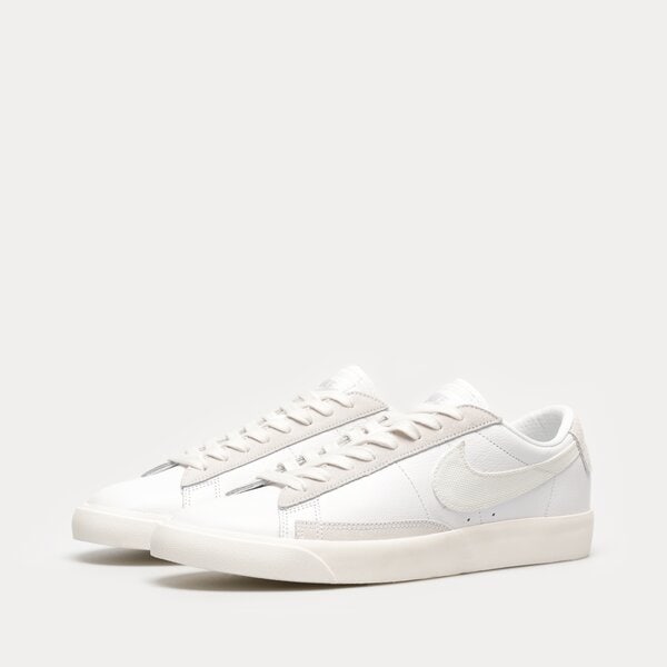 Мъжки маратонки NIKE BLAZER LOW LEATHER cw7585-100 цвят бял