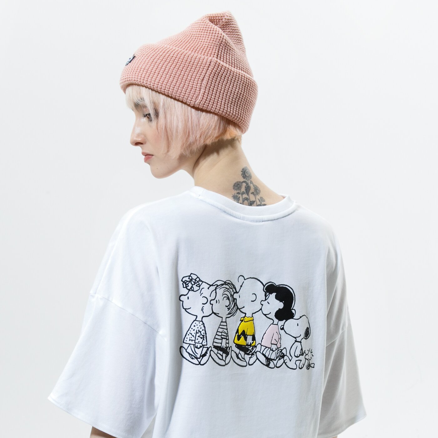 Дамска тениска PUMA ТЕНИСКА PUMA X PEANUTS W TEE 53115802 цвят бял