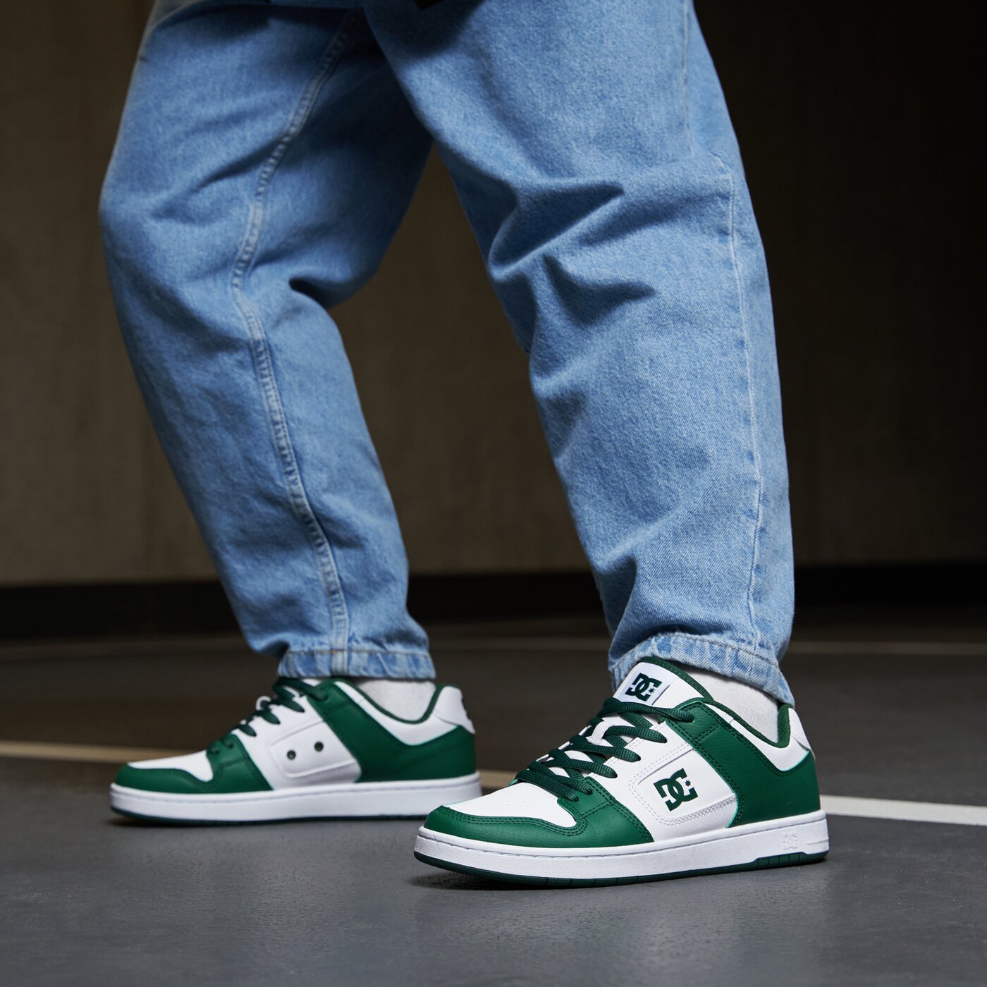 Мъжки маратонки DC MANTECA 4 SN adys100769wgn цвят зелен