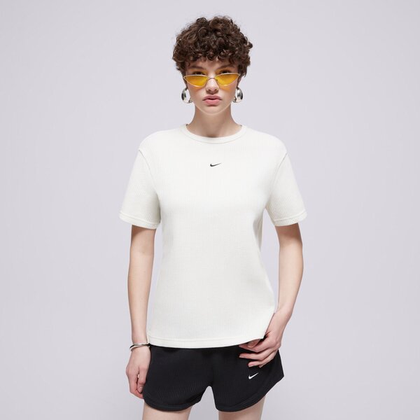 Дамска тениска NIKE ТЕНИСКА W NSW NK CHLL WFL SS ТОП hj3838-134 цвят кремав