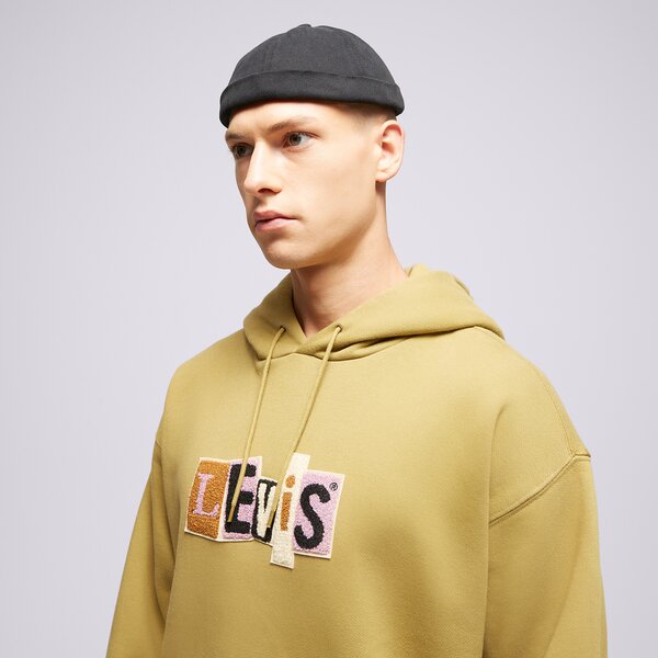 Мъжки суичър LEVI'S СУИТЧЪР С КАЧУЛКА SKATE a1008-0006 цвят жълт