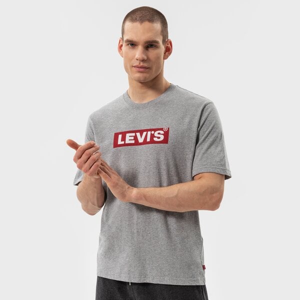 Мъжка тениска LEVI'S ТЕНИСКА SS RELAXED FIT TEE 16143-0435 цвят сив