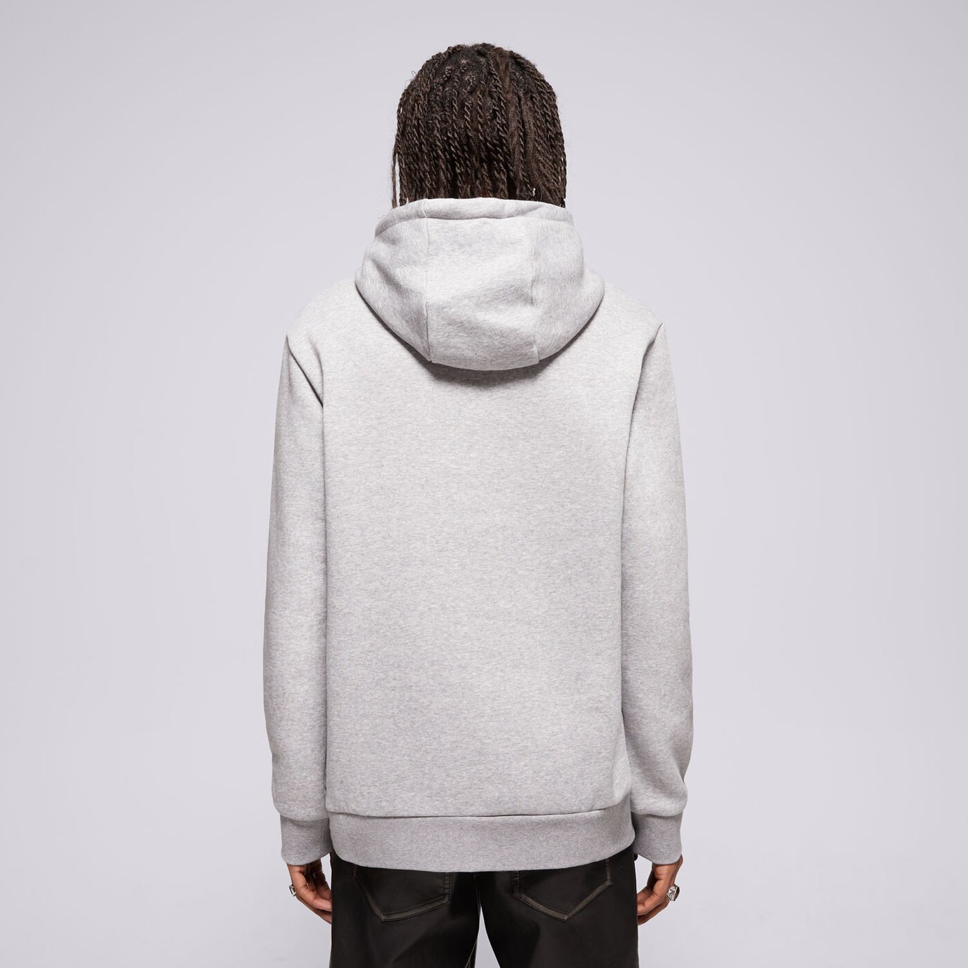 Мъжки суичър CONFRONT СУИТЧЪР С КАЧУЛКА LOGO HOODY GREY  cf121blm24002 цвят сив