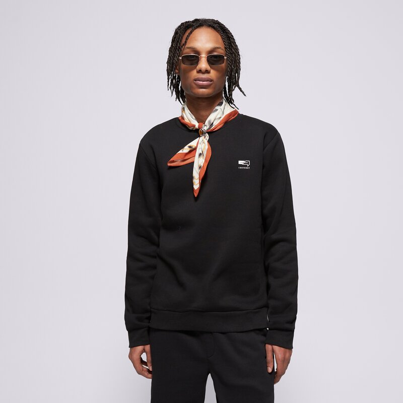 CONFRONT СУИТЧЪР SMALL LOGO CREW BLACK 